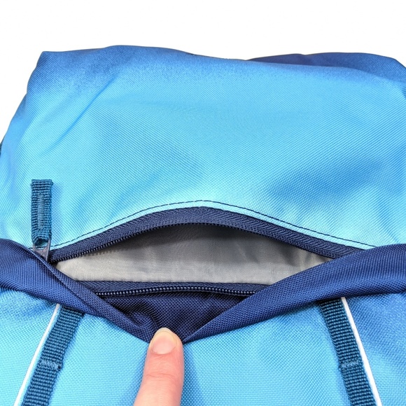 Lands End ClassMate Medium Backpack Deep Sea Ombre - Picture 4 of 8